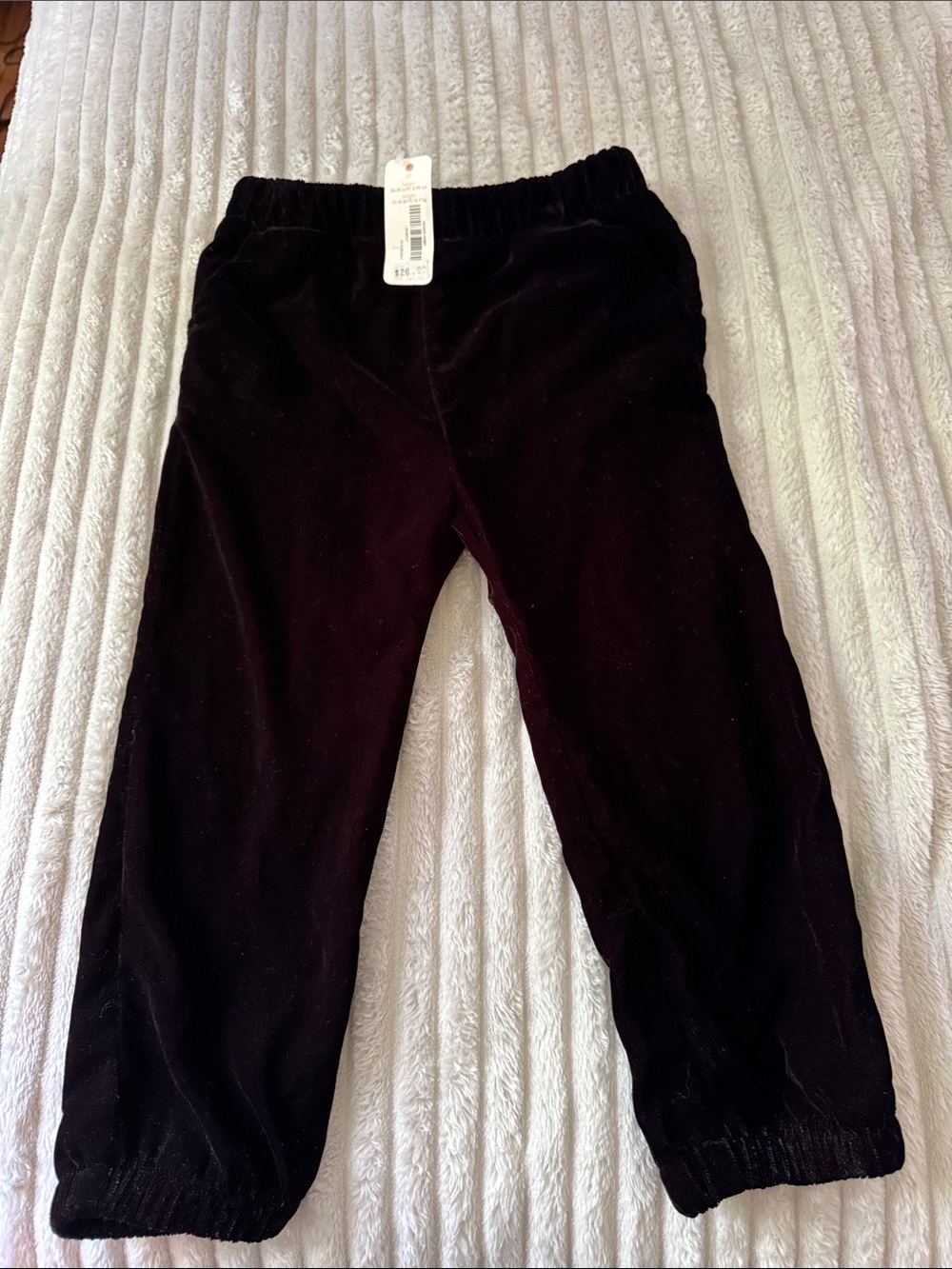 Gymboree Black Corduroy Jogger Pants